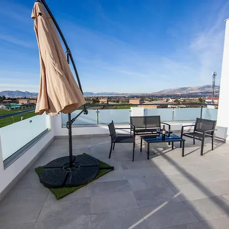Terraza Soleada - Parking Gratis - Cerca Centro Granada Apartment