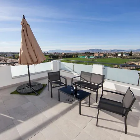 Terraza Soleada - Parking Gratis - Cerca Centro Granada *